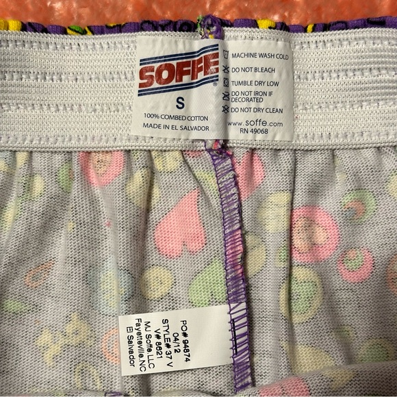 NWT Soffe from Action Accents shorts S limited edition print; 100% cotton - Picture 5 of 5
